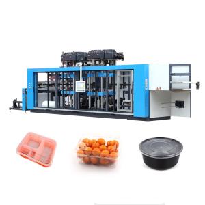 Quality Biodegradable Corn Starch Plastic Thermoforming Machine For Food Packaging Container wholesale