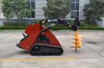 Backhoe Hydraulic Farm Mini Skid Steer Loader High Scissors Front
