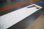 Food Industry Disposable PE Apron , Plastic Waterproof Apron On Block