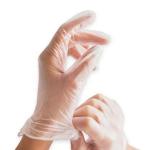 Natural Rubber 8.5 Powder Free Latex Exam Gloves