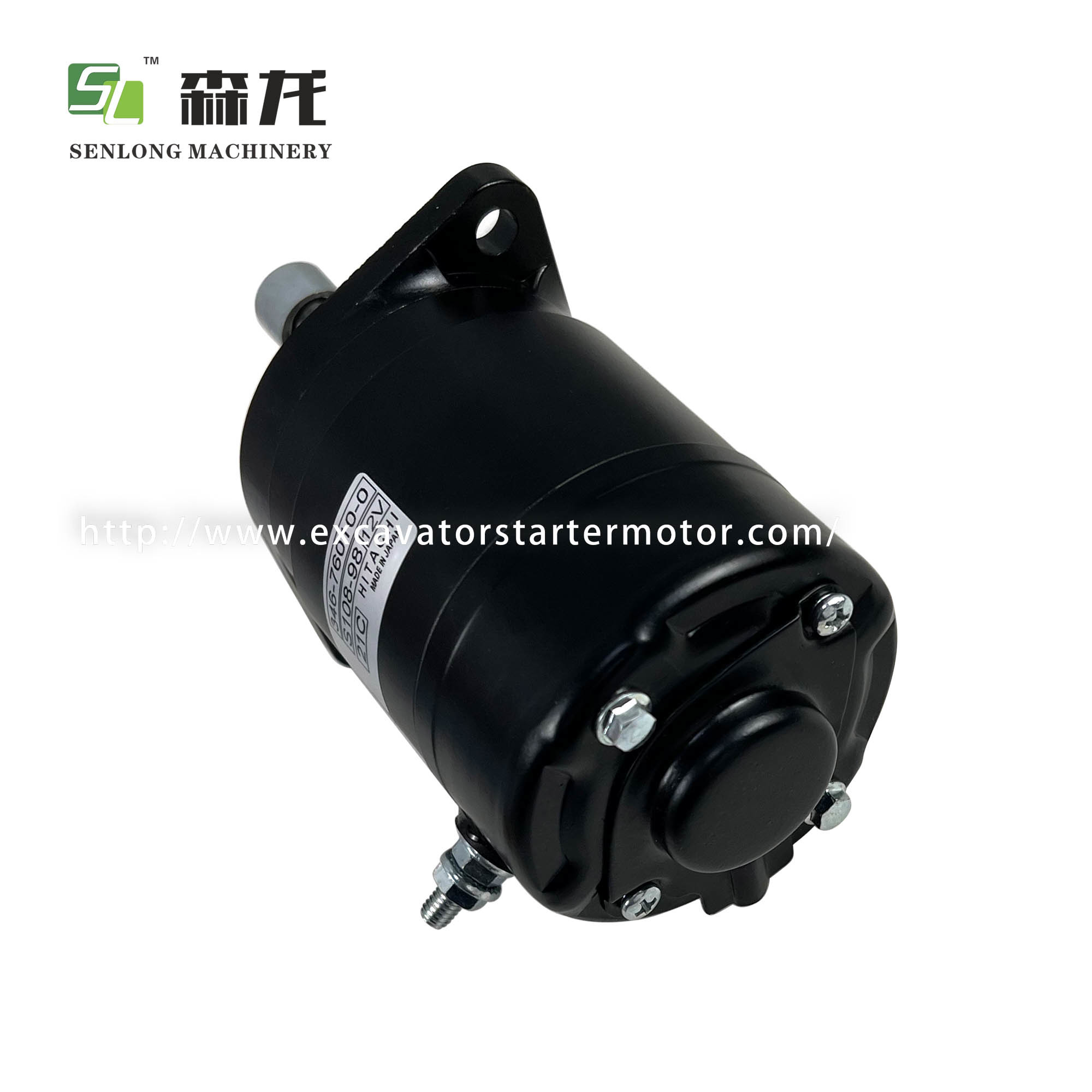 Excavator Starter Motor For Forklift 12V 9T 346-76010-0 34760100 334760100M 346760100 346-76010