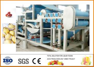 Quality 20T/H Apple Juice Production Line SUS304 Machinery wholesale