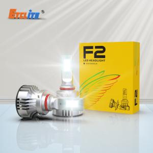 Quality Etclite F2 Wholesale Dual Color 8000 Lumen Mini Car LED Headlight Bulbs wholesale