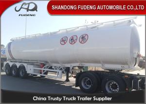 Quality Petrol Oil 6 Compartment 42000L Aluminium Fuel Tanker wholesale