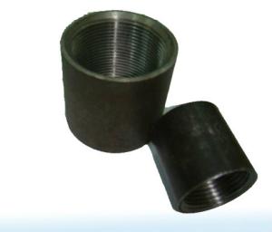 Quality Black full thread steel pipe sockets. wholesale