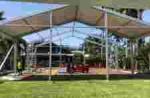 Multi Purpose Outside Industrial Storage Tents Quick Installation For Dynamic