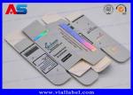 Hologram Paper Anavar Oral Peptide Medicine Packaging Box 10ml bottle labels