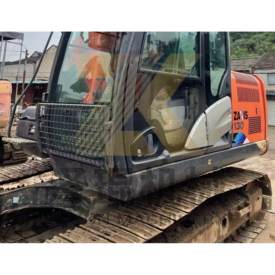 Japan Direct Sell Used ZX130-5A Excavator with Low Hours and 0.52 m3 Bucket Capacity