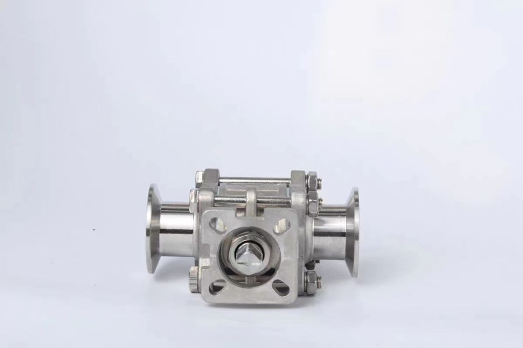 Manufacturers Supply 304/316 Stainless Steel 3PC Quick Installation High Platform Ball Valve