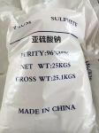 Artificial Fibers Sodium Sulfite Na2SO3 Stabilizer Inorganic Raw Materials