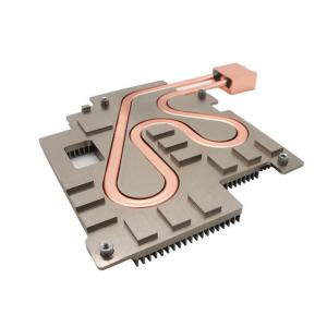 Quality Anodizing OEM Liquid Cold Plate Heat Sink , Antibaking Aluminum Water Cooler wholesale
