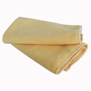 Quality Anti Bacterial Car Cleaning Cloth Yellow Washing Microfiber Towels wholesale