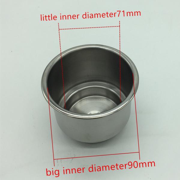 Stainless steelfolding cupholder for the caravan motorhomes gold-plating cup