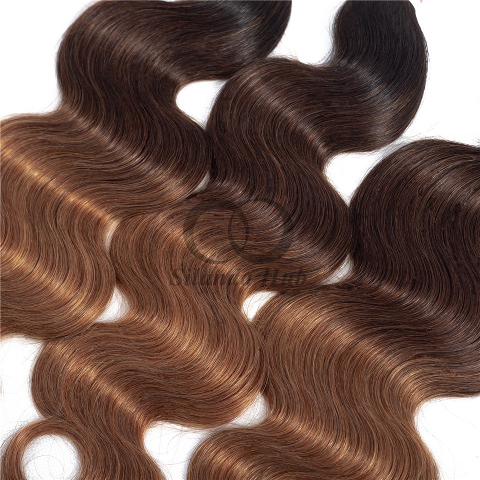 #T1B/4/30 Body Wave Remy Human Hair Bundles Sew In Weave Bundles Brazilian Bundle Deals