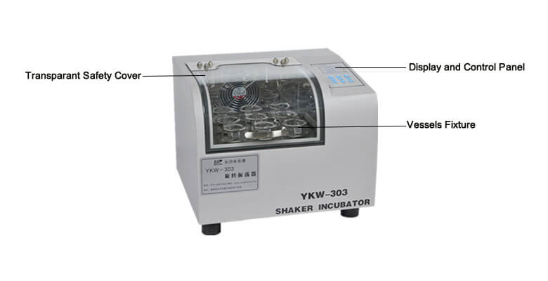 Biochemical Lab Thermo Microplate Shaker , 34L 26mm Thermostatic Incubator