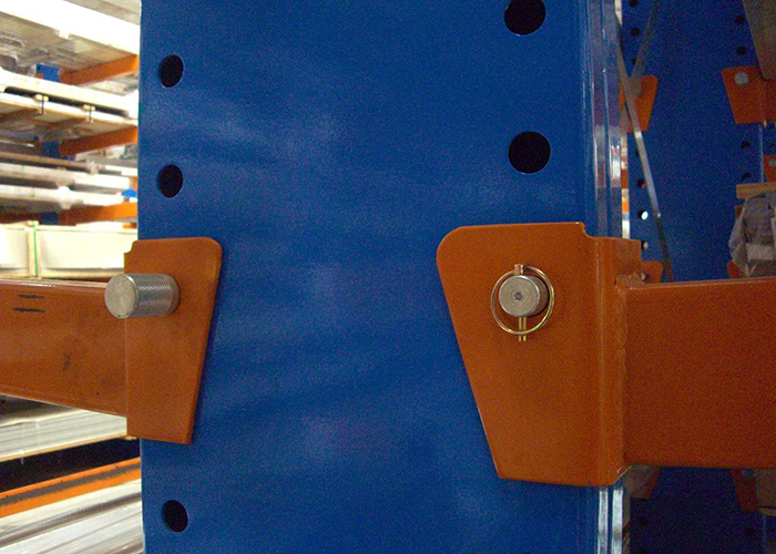 Heavy Duty Car Cantilever Pallet Racking Storage For Warehouse , Easily Installed