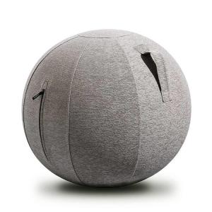 Quality Linen Material Yoga Ball Cover for Office Gym Balance Exercise Inflatable Pvc Ball wholesale