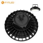 Black IK10 Protection Dimmable LED High Bay Lights , UFO 150W LED High Bay