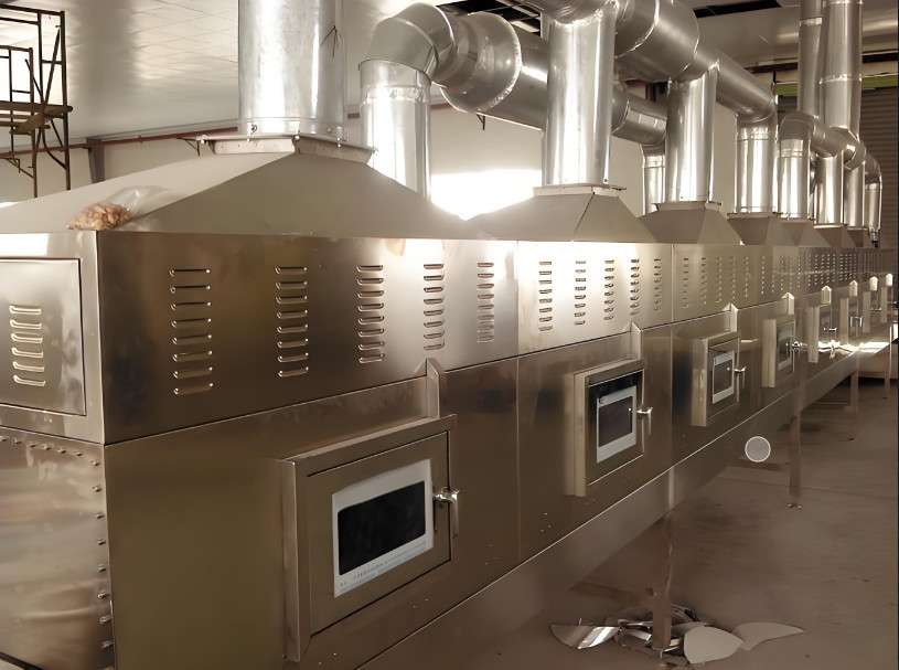 1200 watts High Efficiency Penetration Microwave Drying Oven Overheat Protection