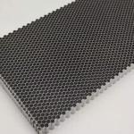 Spot Welding 8.2mm Cell Size Metal Stainless Steel Honeycomb Air Straightener