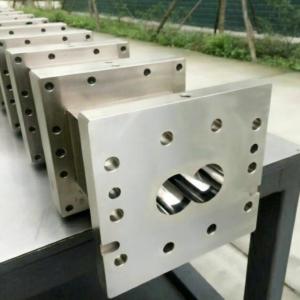 Quality ABS Plastic Extruder Machine Parts , Extruder Barrel Material Excellent Machinability wholesale