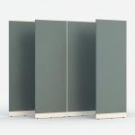 MDF Board Sound Proof Partitions For Offices / Hotel / Meeting Room