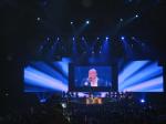 IP45 220V / 50Hz P7.62 1R1G1B 3528 Indoor Led Stage Backdrop display screen For