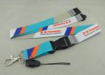 Customised Mobile Holder Promotional Lanyards Printing Luggage Belt
