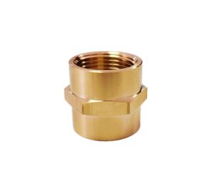 Quality Nipple Coupling Brass Tube Fitting 3/4 Inch NPT X 3/4 Inch NPT Brass Adapter wholesale