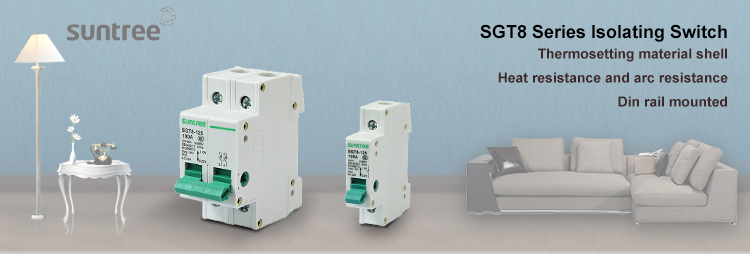Thermosetting SGT8-125 4pole 60amp Isolation Switch