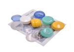 Colorful Beauty Cream Biodegradable Plastic Jars Food Grade For Cosmetics