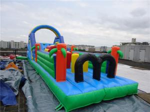 Quality Children Inflatable Amusement Park Waterproof with 0.55mm PVC Tarpaulin wholesale