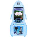 Blue Children's Indoor Amusement Facilities coin operated arcade machine Rocket