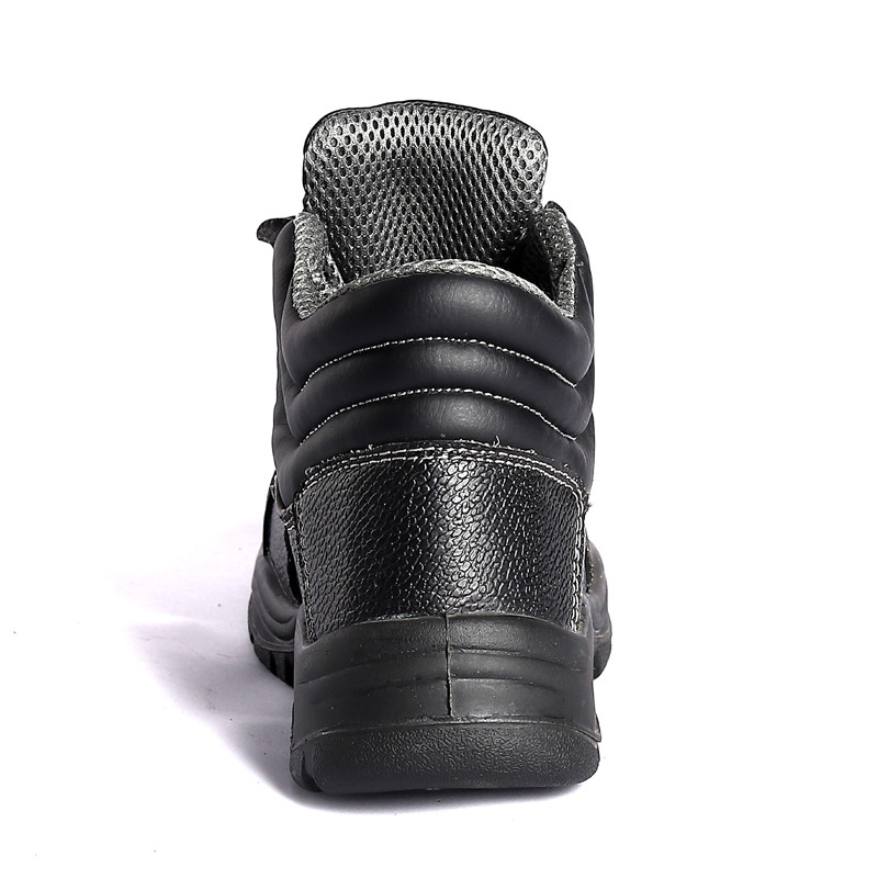 Shengjie Embossed Cow Leather Upper PU Anti Puncture Waterproof Safety Footwear Cat Work Boots Safety Shoes