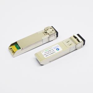 Quality Alcatel Compatible SFP+ ZR 10GBASE 1550nm 80km Transceiver wholesale