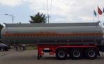 37m3 Oil Tank Truck For Anti - Corrossive Sodium Hydroxide Sulfuric Acid Nitric