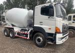 Remanufactured 10CBM Concrete Mixer Lorry , Truck Mixer Agitator High Reliabilit