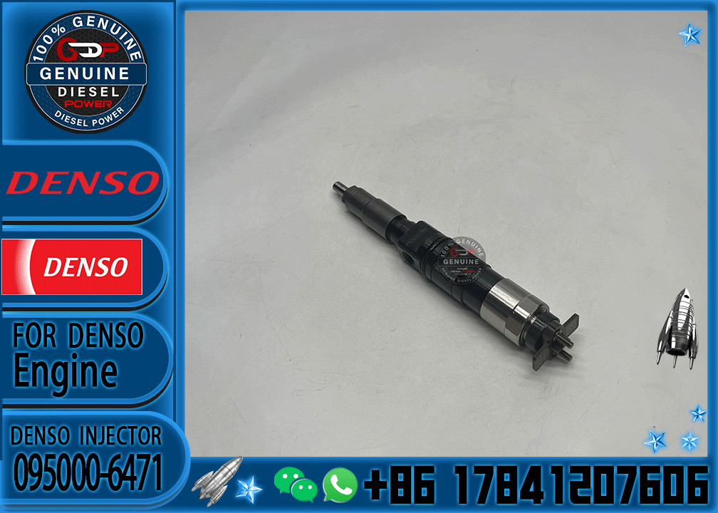 Common Rail Injector 095000-6470 095000-6471 095000-6472 For 6090T engine RE546777 RE528408 RE529151 for denso