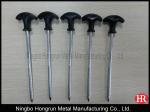 21cm heavy duty steel rock tent pegs