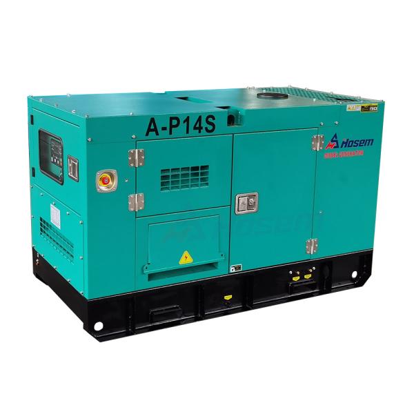 13kVA 10kW Soundproof Electric Power Diesel Generator With Famous Brand Perkins