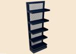 Metal Power Coated Retail Store Display Shelves , Commercial Shop Display Racks