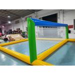 Outdoor Airtight Inflatable Volleyball Field Inflatable Volleyball Court Water