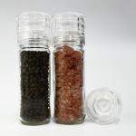 Ceramic 140mm 149g 100ml Glass Bottle Empty Jar Grinder