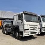 Used Tractor Trailer Truck Howo 371hp for Logistics Transportation and Tire 12