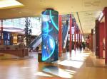 P6.25mm Outdoor LED Video Curtain Display High-Definition Building Facade