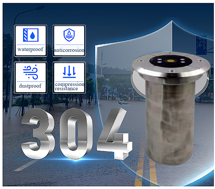 IP68 Rated Underground Waterlogging Detector for Solar Powered Water Level Monitoring