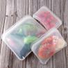 Buy cheap 420ML 1800ML BPA Free Reusable Silicone Sandwich Snack Bags from wholesalers