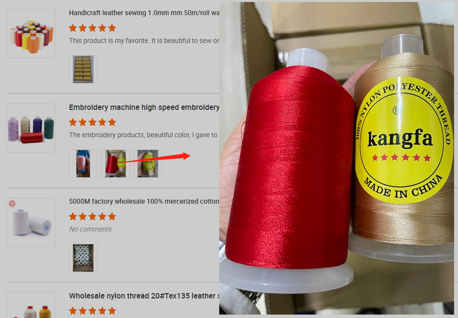 120D/2 5000y Boho Polyester Embroidery Thread for Embroidery Machine Vibrant Colors