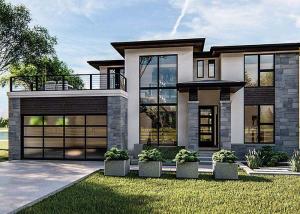 Quality Prefabricated Luxury Villas Modular Homes DeepBlue SmartHouse Australian Standard wholesale