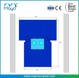 Quality Nonwoven Surgical Bilateral Limb T Drape With Elastic wholesale